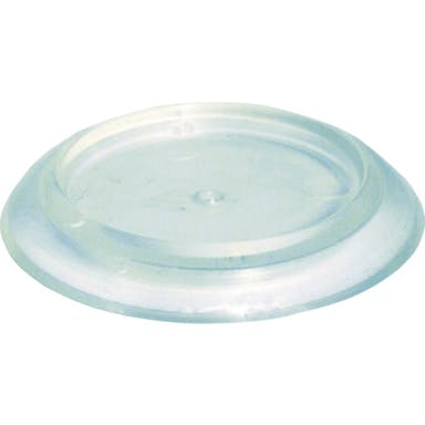 【CAINZ-DASH】トラスコ中山 キャスタ－用受け皿　７１．５ＭＭ　透明【別送品】