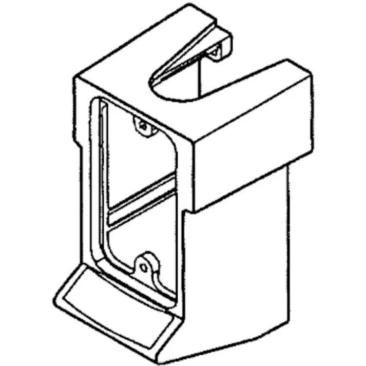 【CAINZ-DASH】トラスコ中山 卓上ボール盤用部品 スイッチボックスカバー DPN13B-SBOX【別送品】