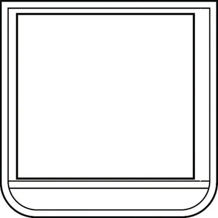 【CAINZ-DASH】トラスコ中山 ポケット胸章白・軟質ビニール・60×60mm T368-12【別送品】