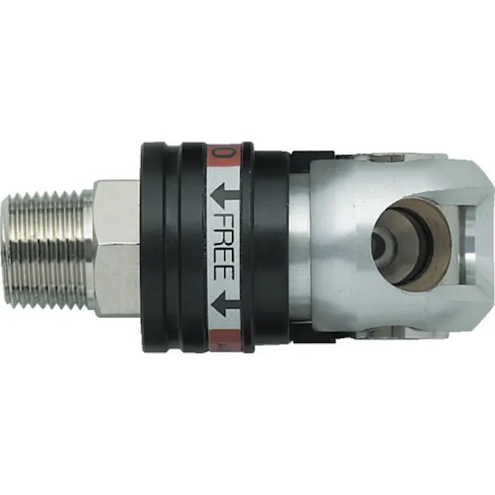 【CAINZ-DASH】トラスコ中山 オートロックスィングカップリング オネジ R3/8 TSC-23SM【別送品】