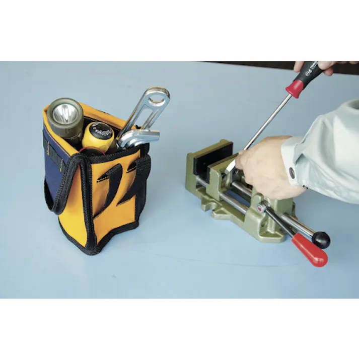 【CAINZ-DASH】トラスコ中山 3WAYツールケース KIRITS Lサイズ 黒Xオレンジ T3TC-L-BK【別送品】