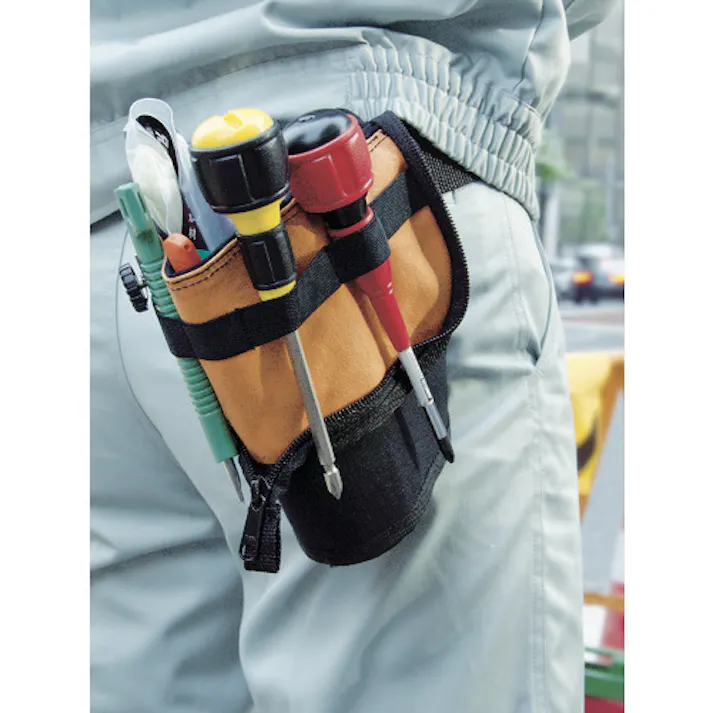 【CAINZ-DASH】トラスコ中山 3WAYツールケース KIRITS Mサイズ オリーブドラブX黒 T3TC-M-OD【別送品】