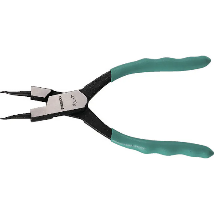 【CAINZ-DASH】トラスコ中山 スナップリングプライヤー 孔用 Φ1.0 直爪50型 50-1A【別送品】