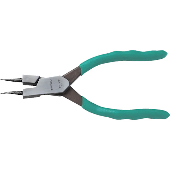 【CAINZ-DASH】トラスコ中山 スナップリングプライヤー 孔用 Φ2.3 直爪50型 50-3A【別送品】