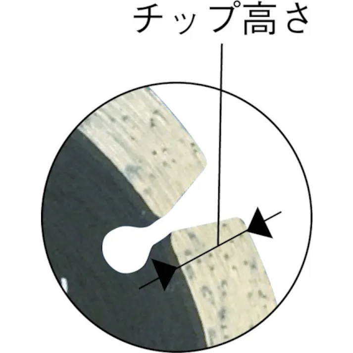【CAINZ-DASH】トラスコ中山 ダイヤモンドカッター 105X1.7TX7WX20H セグメント TDCS-105【別送品】