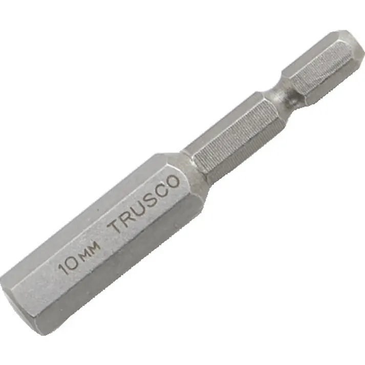 【CAINZ-DASH】トラスコ中山 六角ビット 65L 10.0mm THBI-100【別送品】