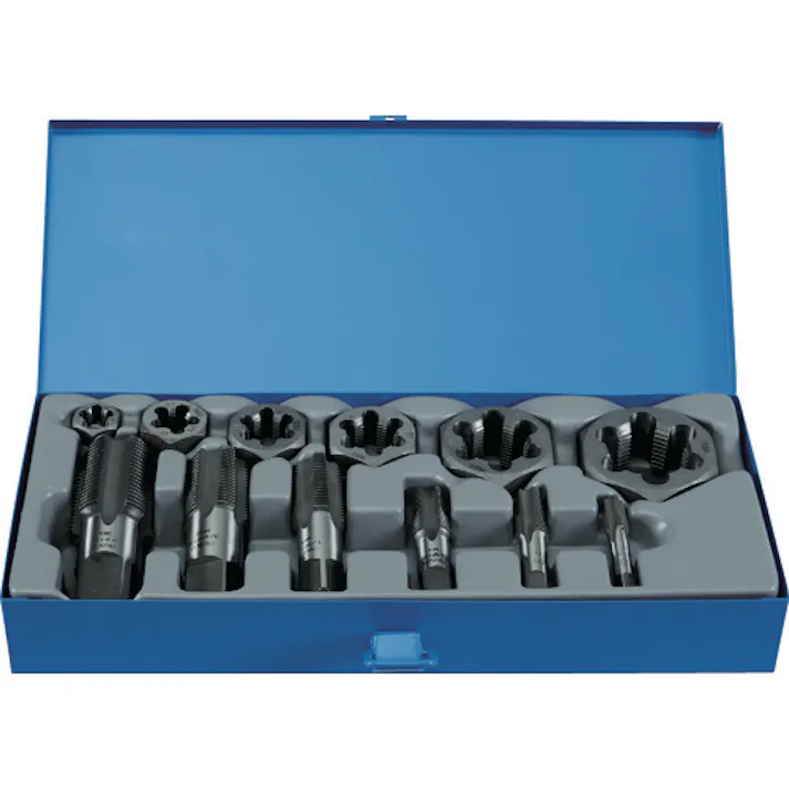 【CAINZ-DASH】トラスコ中山 管用タップ、六角サラエナットダイスPFねじセット THDT-PFSET【別送品】