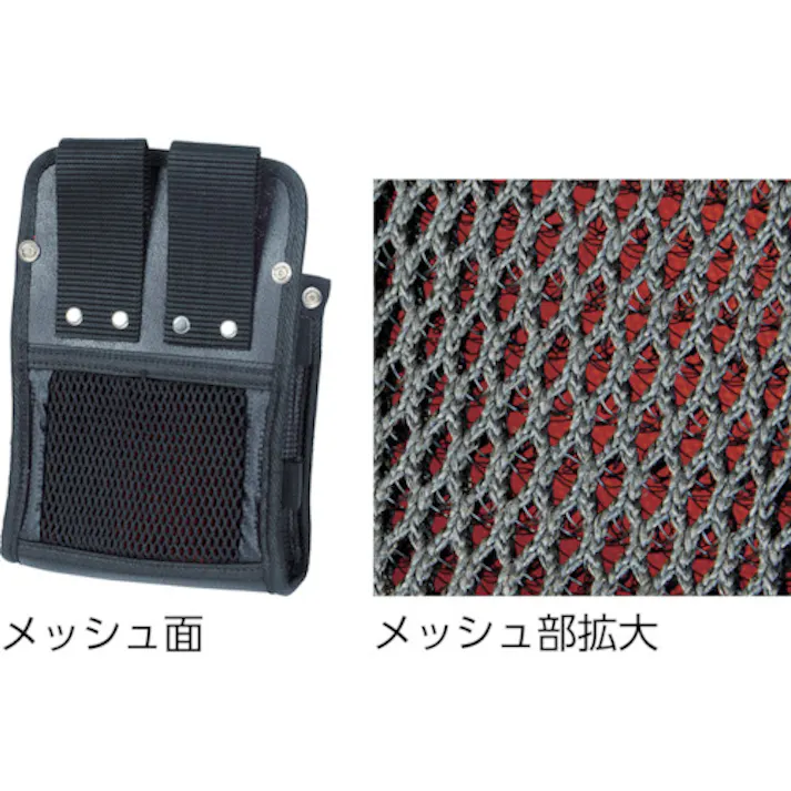 【CAINZ-DASH】トラスコ中山 さわやか電工腰袋 2段通常型タイプ THMB-12【別送品】