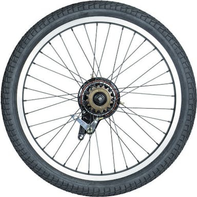 【CAINZ-DASH】トラスコ中山 ＴＨＲ５５２０用　ノーパンクタイヤ　後輪 THR-20TIRE-R【別送品】