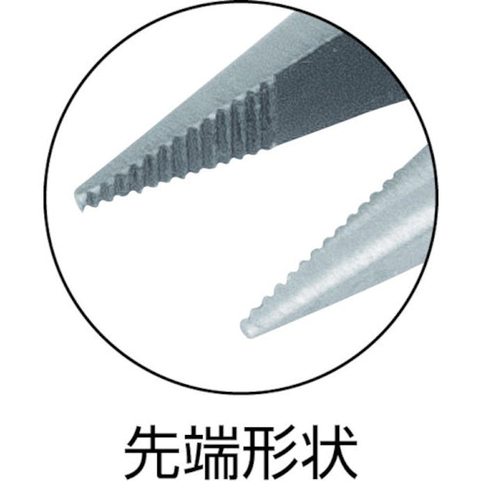 【CAINZ-DASH】トラスコ中山 ミニチュアラジオペンチ　１１０ｍｍ　ギザ付き【別送品】