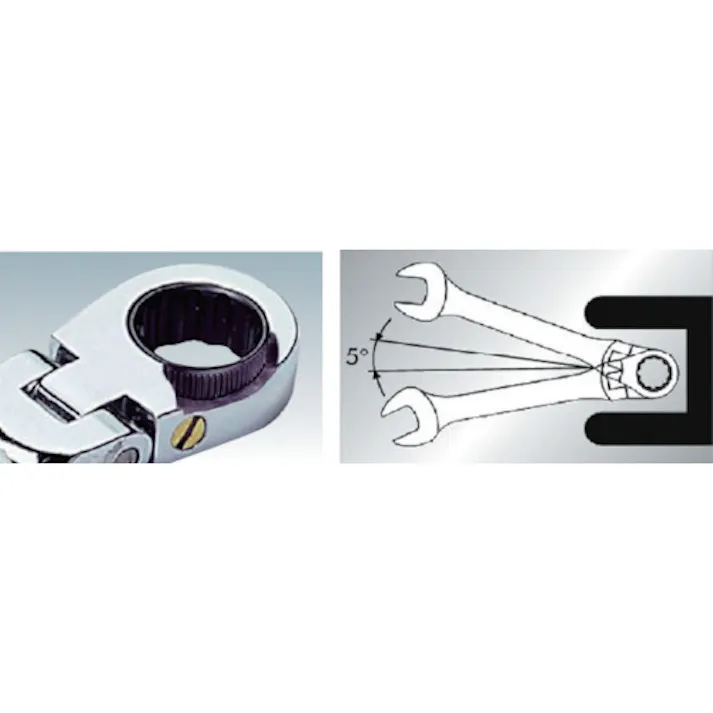 【CAINZ-DASH】トラスコ中山 ギヤレンチコンビ フレキシブルコンビ 寸法9X9 長さ131 TGR-C9F【別送品】