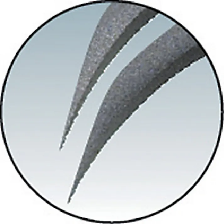 【CAINZ-DASH】トラスコ中山 ラバーグリップ付ピンセット 非粘着タイプ 115mm 先細鷲型 TSP-225【別送品】