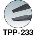 【CAINZ-DASH】トラスコ中山 プラスチック製ピンセット　１２０ｍｍ　先平細型 TPP-233【別送品】