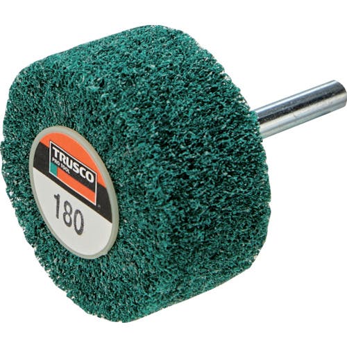トラスコ中山 ナイロン軸付ホイール 外径40×厚み25×軸6 180# (5個入) UFN-425-180 ナイロン軸付ホイール トラスコ中山 ナイロン軸付ホイール 外径40×厚み25×軸6 180# (5個入) UFN-425-180 ナイロン軸付ホイール