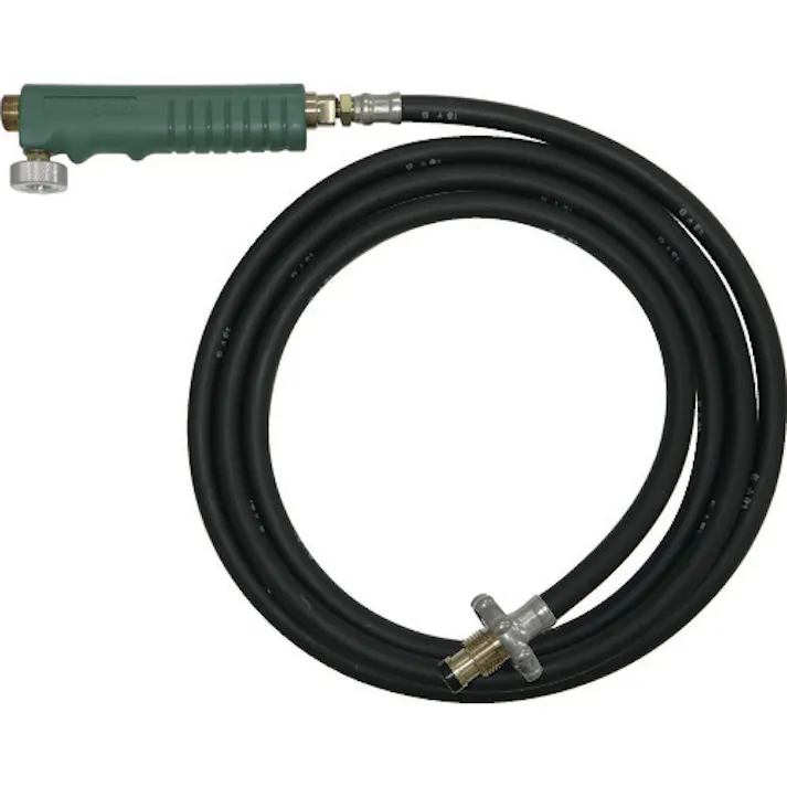 【CAINZ-DASH】トラスコ中山 プロパンバーナー用ホース 3M バルブ付 TB-H3MB【別送品】