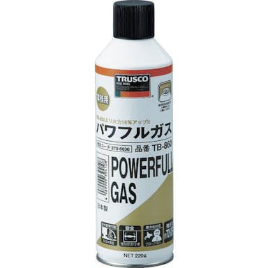 【CAINZ-DASH】トラスコ中山 パワフルトーチ　替ガスボンベ　寒冷地対応品 TB-860【別送品】