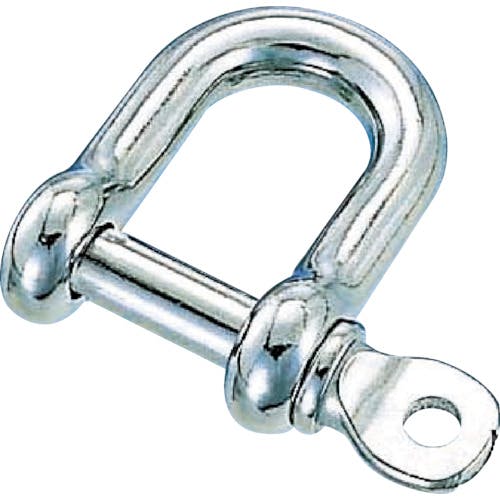 トラスコ中山 ステンレス ネジシャックル 呼び19mm TNS-19 シャックル(シャックル) トラスコ中山 ステンレス ネジシャックル 呼び19mm TNS-19 シャックル(シャックル)
