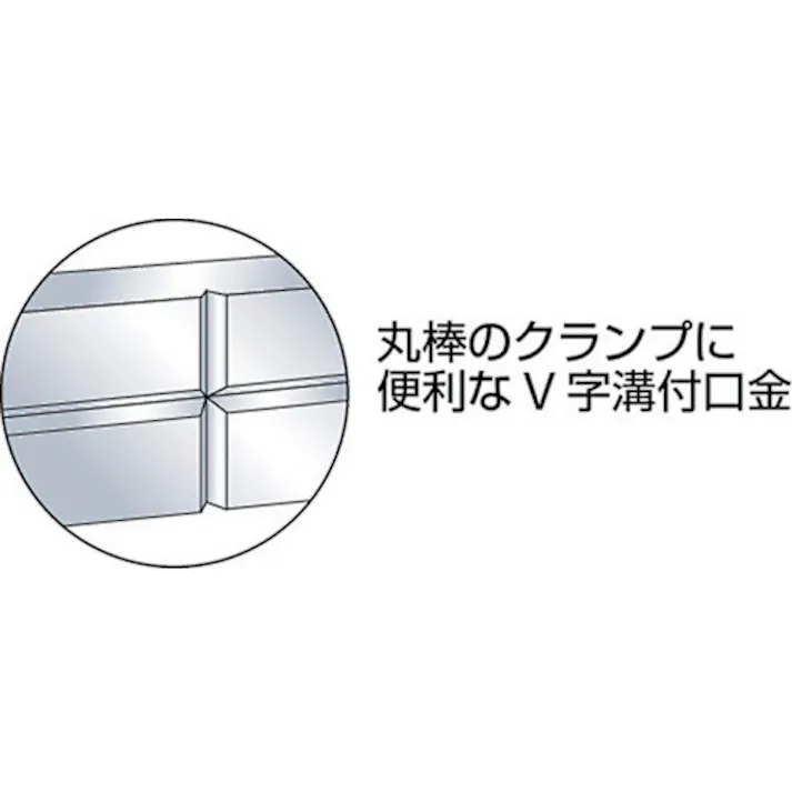 【CAINZ-DASH】トラスコ中山 ボール盤バイスPV-75用 口金・固定ねじセット PV-75KNS【別送品】
