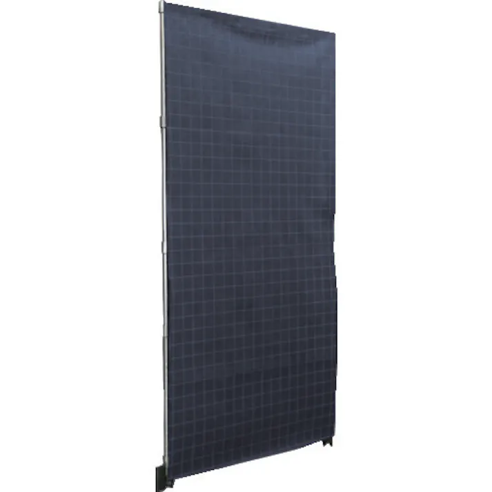 【CAINZ-DASH】トラスコ中山 マグネット式目隠しカーテン 900X1800mm ネイビー BC9018A-NV【別送品】