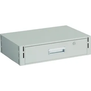 【CAINZ-DASH】トラスコ中山 ツールワゴン イーグル バーディワゴン用深型1段引出 600X400 ホワイト EGW-64Y-W【別送品】