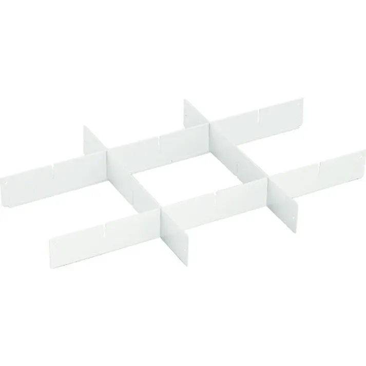 【CAINZ-DASH】トラスコ中山 ツールワゴン イーグル バーディワゴン深型仕切板 D500用 ホワイト EGW-S75FS-W【別送品】