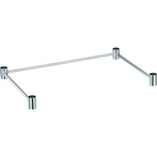 【CAINZ-DASH】トラスコ中山 スチール製ワゴン用三方枠 ツールワゴン フェニックスワゴン用 W600×D400 PEW-64K【別送品】