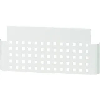 【CAINZ-DASH】トラスコ中山 スチール製ワゴン用パンチングパネル ツールワゴン フェニックスワゴン用 側面用 D400用 S ホワイト PEW-PN400S-W【別送品】