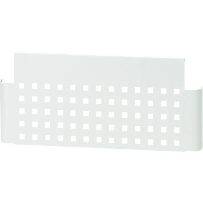 【CAINZ-DASH】トラスコ中山 スチール製ワゴン用パンチングパネル ツールワゴン フェニックスワゴン用 側面用 D500用 S ホワイト PEW-PN500S-W【別送品】