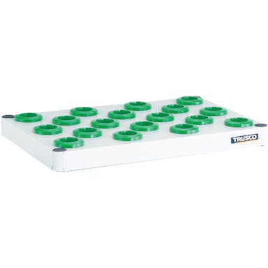 【CAINZ-DASH】トラスコ中山 ツールワゴン　フェニックスワゴン　棚板　６００Ｘ４００　ＢＴ－４０　ホワイト【別送品】