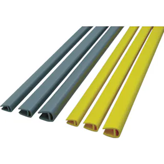 【CAINZ-DASH】トラスコ中山 H鋼ショックレスガードL 1m グレー THSR-1L-GY【別送品】