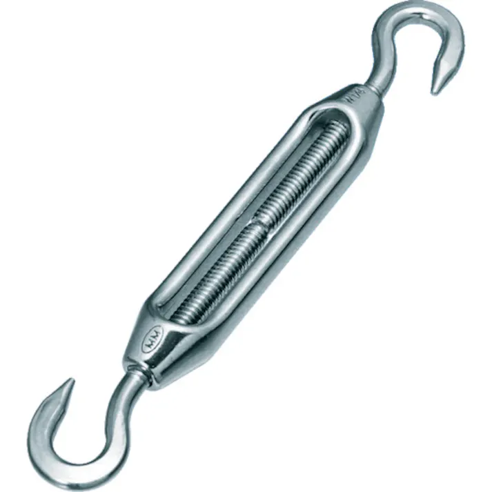 【CAINZ-DASH】トラスコ中山 ステンレス製 枠式ターンバックル フック&フックタイプ ねじ径M5 (2個入) TTB-5HM【別送品】