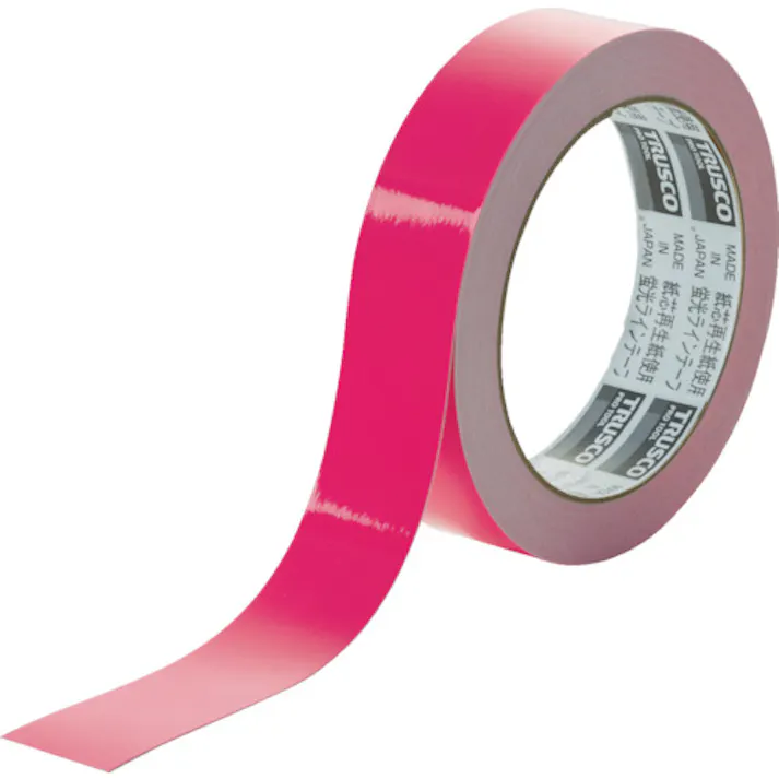 【CAINZ-DASH】トラスコ中山 蛍光ラインテープ25mmx10m ピンク TLK-2510P【別送品】