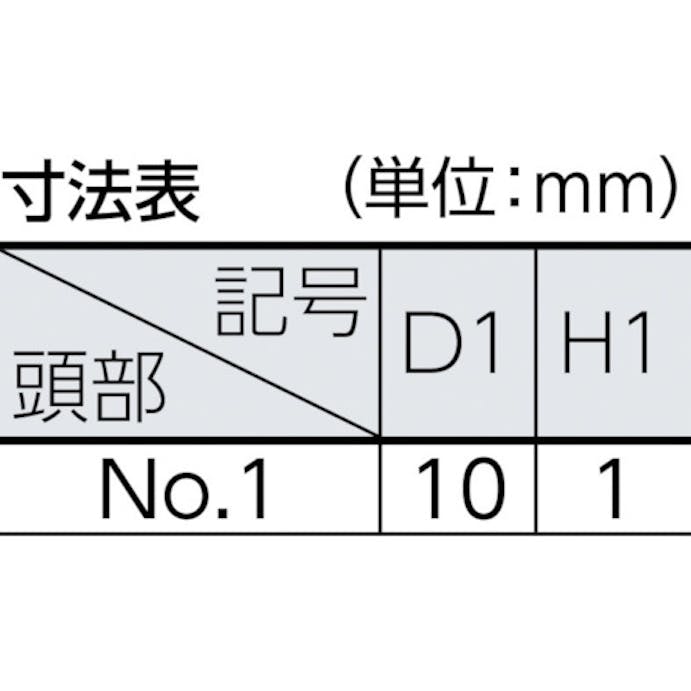 【CAINZ-DASH】トラスコ中山 化粧ビス　ＮＯ．１　白　Ｍ４×６　３０個入 B46-0406【別送品】