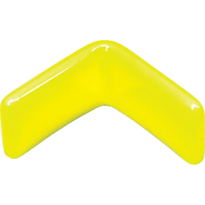 【CAINZ-DASH】トラスコ中山 アングルカバー40角用 黄 10個入 TVL-40-10-Y【別送品】