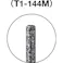 【CAINZ-DASH】トラスコ中山 ダイヤモンドバー Φ1X刃長10X軸1.6 #140 T1-144M【別送品】