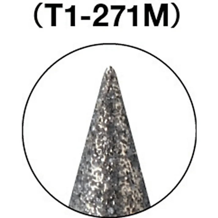 【CAINZ-DASH】トラスコ中山 ダイヤモンドバー Φ3X刃長5.3X軸1.6 #140 T1-271M【別送品】