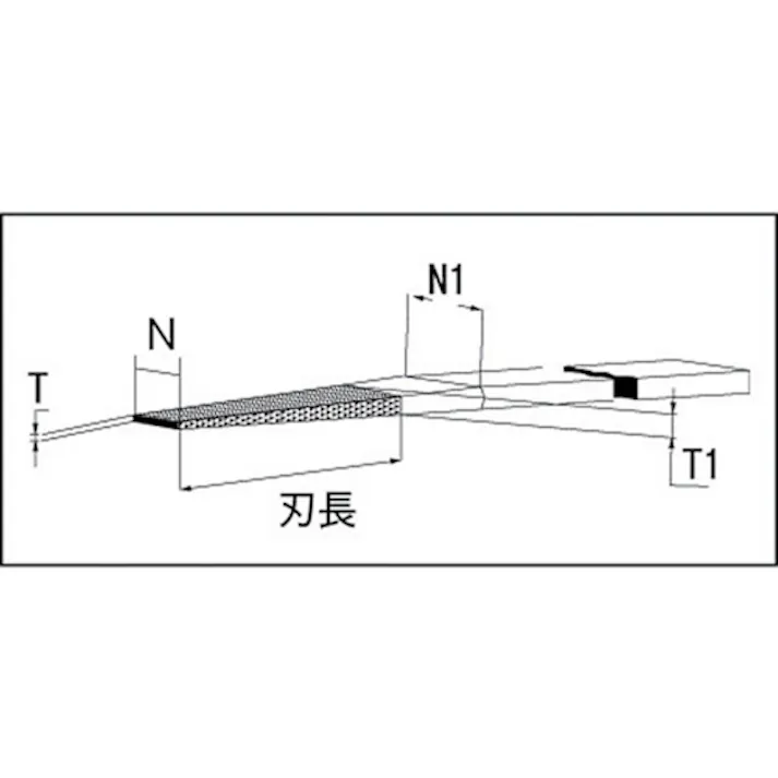 【CAINZ-DASH】トラスコ中山 ダイヤモンドテーパーヤスリ N3.15XT0.55 #325 TDH4254【別送品】