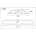 【CAINZ-DASH】トラスコ中山 ソフトケーブルプロテクター　２０ＸＷ１０１．６Ｘ１Ｍブラック TSRD20X1001-BK【別送品】