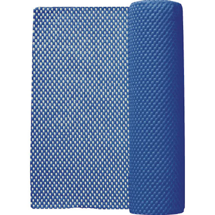 【CAINZ-DASH】トラスコ中山 ノンスリップマット 90X1000cm 青 TNSM9010B【別送品】