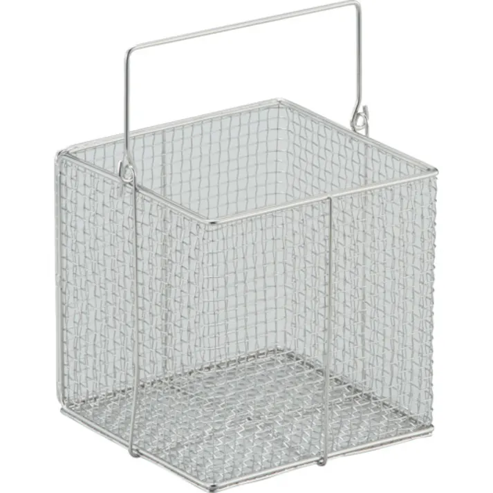 【CAINZ-DASH】トラスコ中山 ステンレス洗浄カゴ 角型 有効内寸142X142X146 TSK-1515N【別送品】