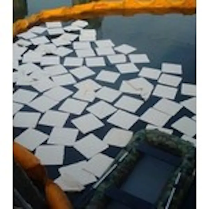 【CAINZ-DASH】トラスコ中山 オイルキャッチャー 天然繊維タイプ 200X200mm 10枚入 TOC-T20【別送品】