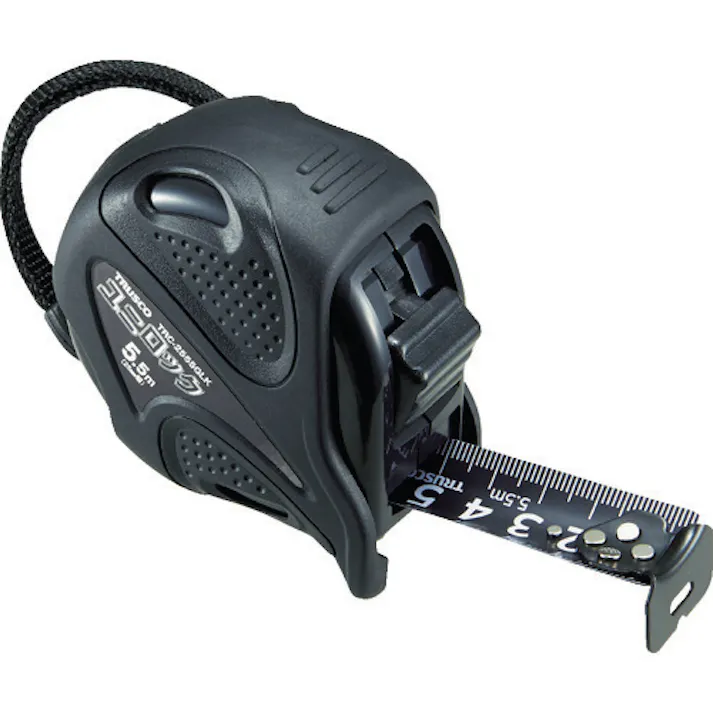 【CAINZ-DASH】トラスコ中山 ユニバーサルデザインコンベックス ユニロック 25mm幅5.5m TRC-2555GLK【別送品】