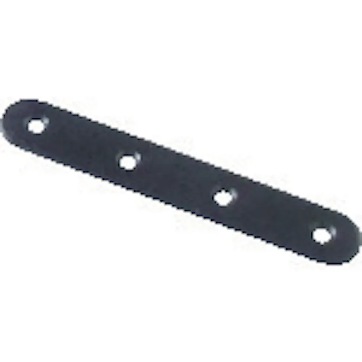 【CAINZ-DASH】トラスコ中山 ジョイント金具15型フラット 黒 長さ94 穴数4 TK15-F4CP【別送品】