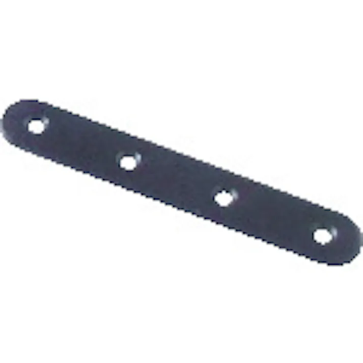 【CAINZ-DASH】トラスコ中山 ジョイント金具15型フラット 黒 長さ294 穴数12 TK15-F12CP【別送品】