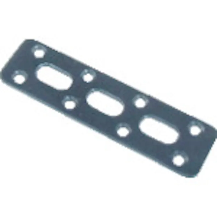 【CAINZ-DASH】トラスコ中山 ジョイント金具25型フラット 黒 25X144 TK25-F5CP【別送品】