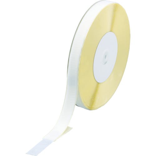 【CAINZ-DASH】トラスコ中山 マジックテープ［［Ｒ下］］　糊付Ａ側　１６ｍｍ×２５ｍ　白 TMAN-1625-W【別送品】