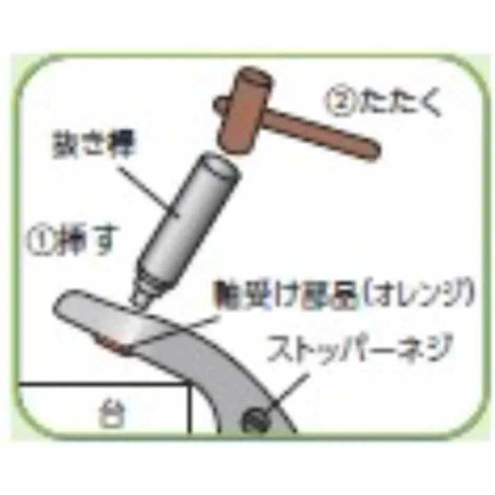 【CAINZ-DASH】トラスコ中山 プライヤー型ハトメパンチ用交換コマ 電気ハトメ3mm THP-KD3【別送品】