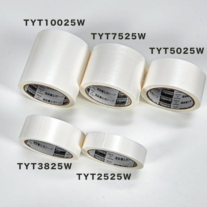 【CAINZ-DASH】トラスコ中山 塗装養生用テープ　ホワイト　７５Ｘ２５ TYT7525-W【別送品】