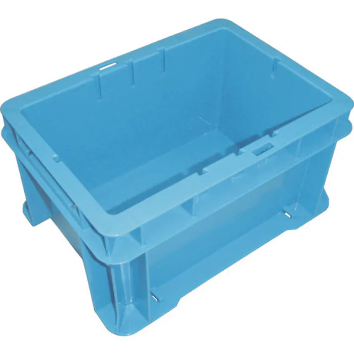 【CAINZ-DASH】トラスコ中山 F型エコキャップ再生コンテナ 5L ライトブルー F-5EC-LB【別送品】
