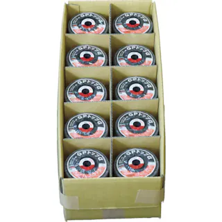 【CAINZ-DASH】トラスコ中山 まとめ買い GPトップα アランダムΦ100 #80 100枚入 GP100AL-80-100P【別送品】